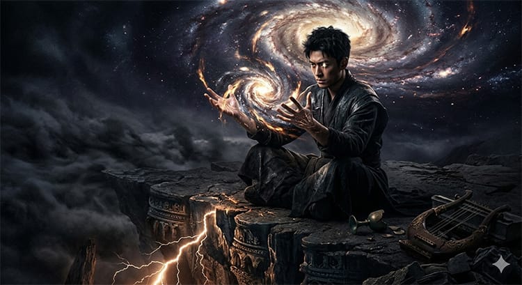 诗歌《星漩独觉》